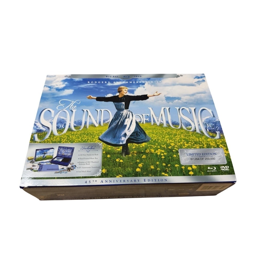 Sound of Music 45th Anniversary Blu-Ray + DVD Limited Edition Boxed Set Open Box
